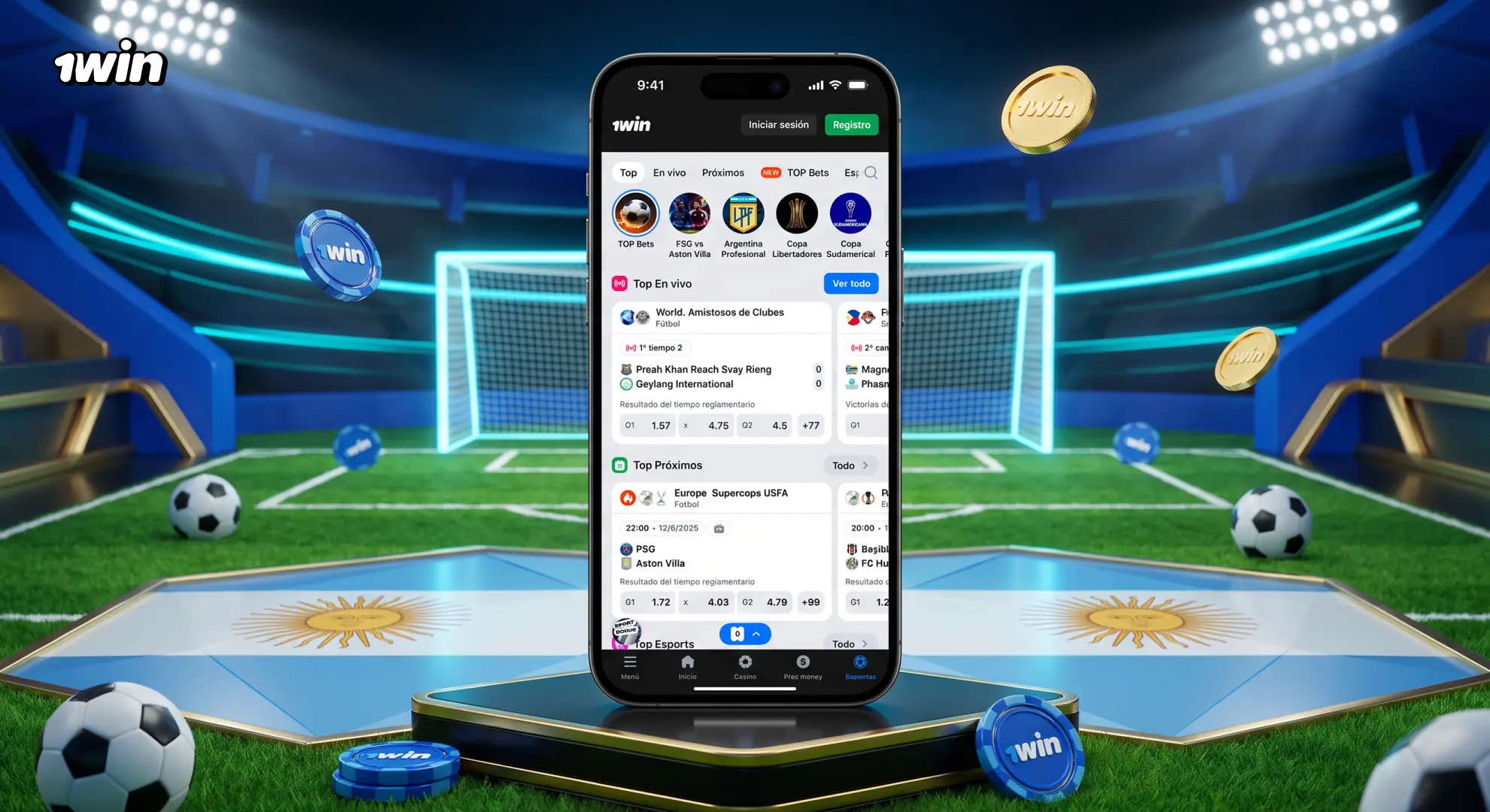 1win Apuestas Deportivas: fútbol y otros deportes
